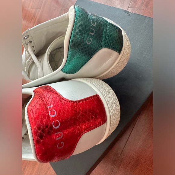Authentic Gucci Heart Ace Trainers Shoes. Make an offer. All sales are final - Picture 8 of 14